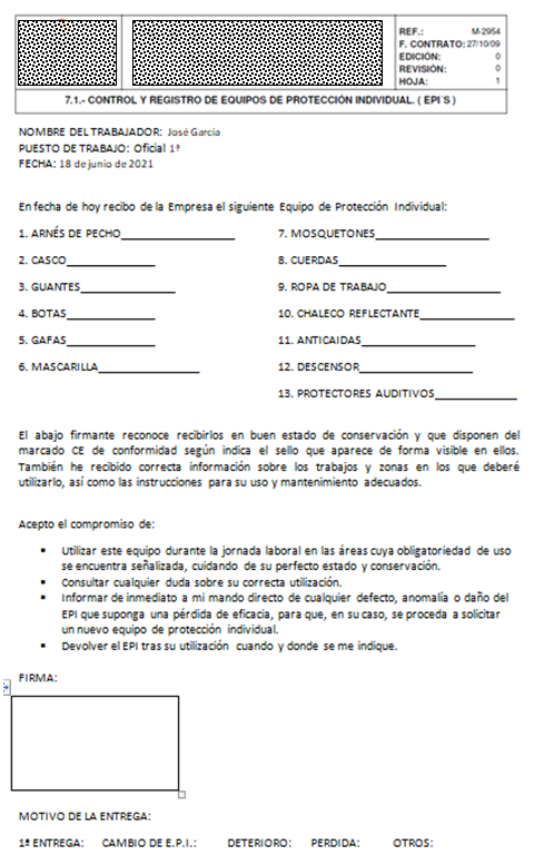 Archivo generado con la plantilla del tipo de documento