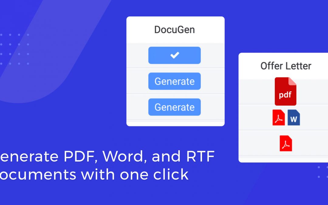 Como generar automáticamente documentos con DocuGen en monday.com