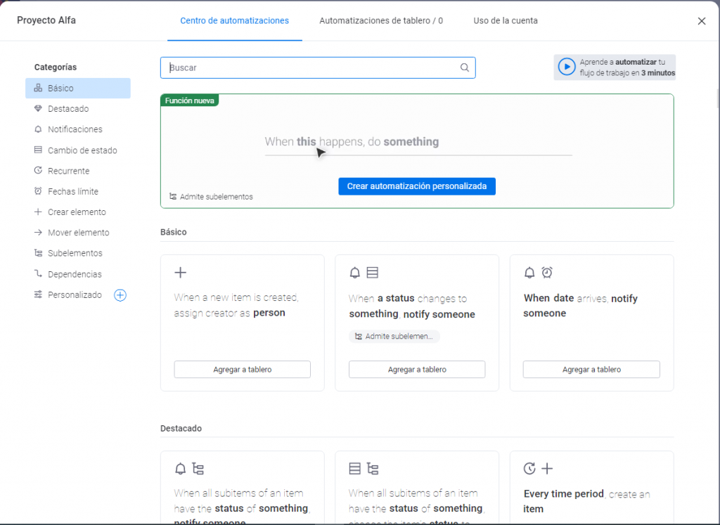 Cómo empezar con monday.com en cinco pasos: automatizaciones